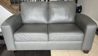Leather Love Seat - Canadian Made, Excellent Condition