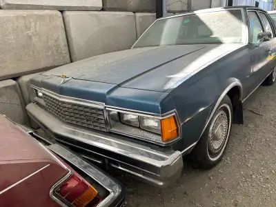 If the ad is up ITS AVAILABLE Project car 1978 caprice classic survivor in a way. bc registered. Wit...