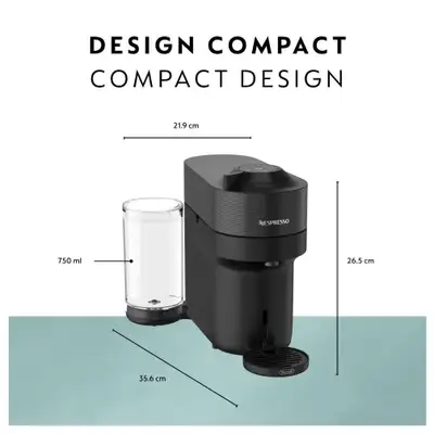 New Nespresso Vertuo Pop+ Coffee and Espresso Machine, View more