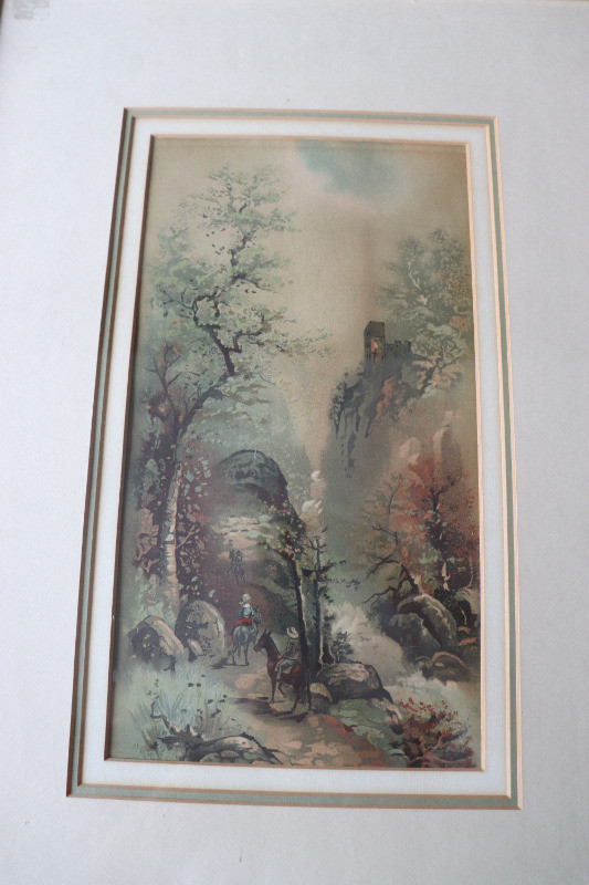 Vintage Framed Print in Arts & Collectibles in London - Image 2