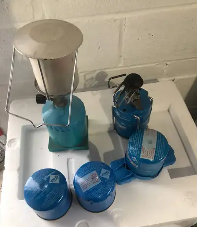  Camping  light and cooking stove”, View more