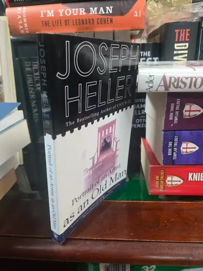 This softcover copy of Joseph Heller's 'Portrait of an Artist, as an Old Man' is in great condition...