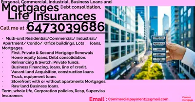 Personal, Commercial, Industrial, Business Loans and Mortgages, View more