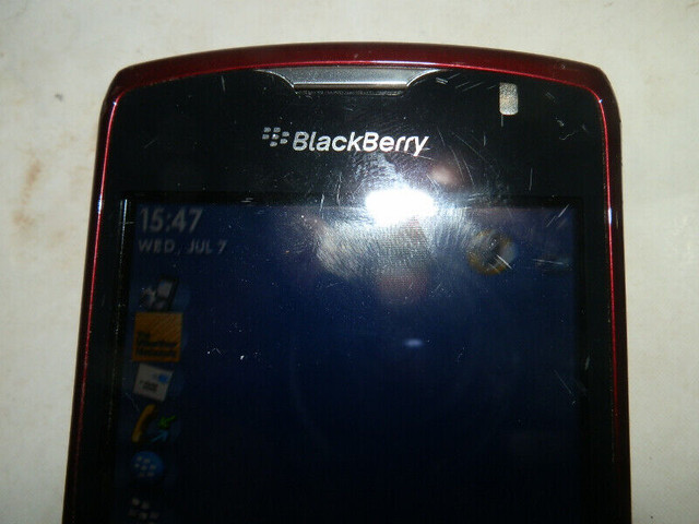 BlackBerry Curve 8330 Phone, RED It will not supports after 4 Ju in Cell Phones in City of Halifax - Image 2