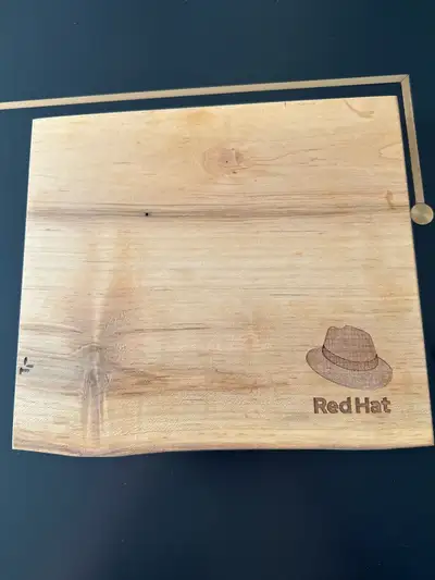 Red Hat Wooden Serving Board, View more