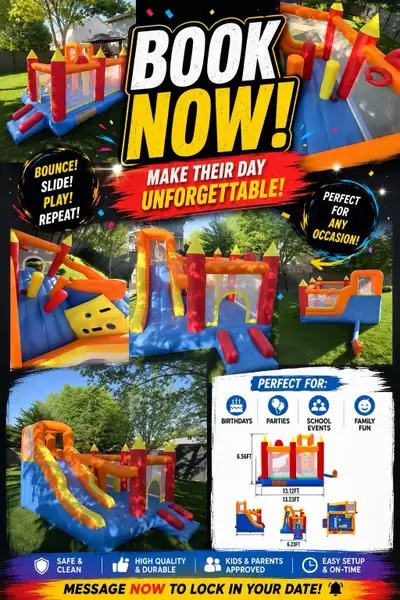 bouncy castle for RENT, View more