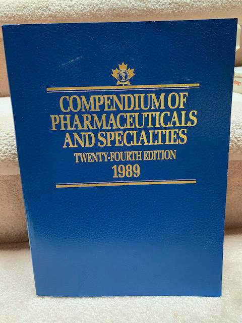 COMPENDIUM OF PHARMACEUTICALS AND SPECIALTIES BOOK in Textbooks in Calgary