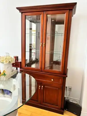 Dining Room Hutch Buffet and Side Table, View more