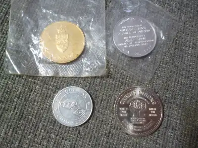 4 Asst tokens - Sunoco Packard + Credit Unions + Northlander +, View more