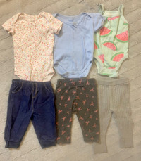 3-6 month girls spring outfits