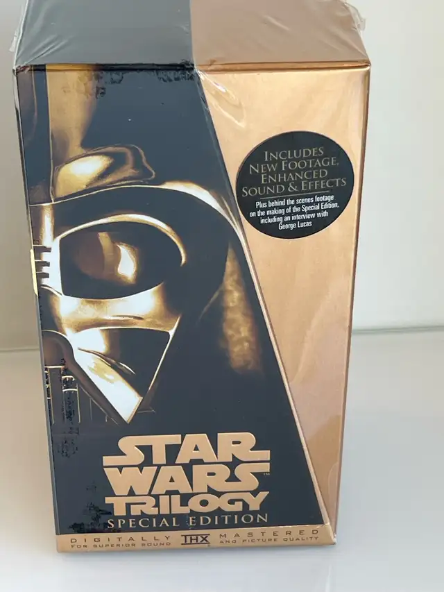 Star Wars VHS Trilogy Special Edition Set 1997 Sealed