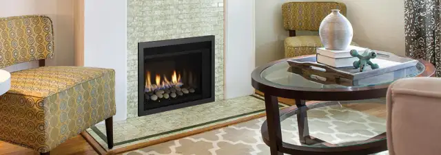 Black Chrome Faceplate for Regency Horizon Gas Fireplace