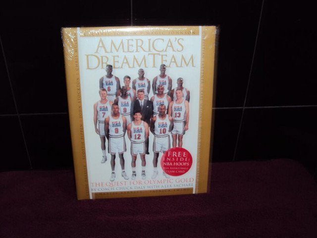 America's Dream Team w/NBA Hoops card in Arts & Collectibles in Winnipeg