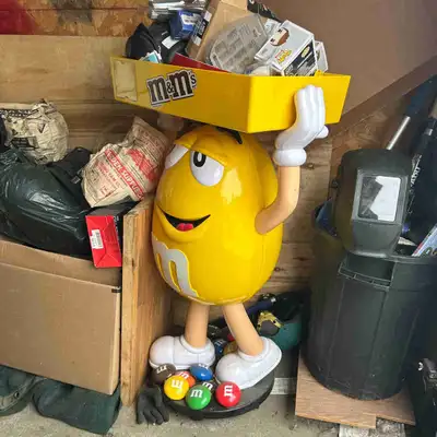 Yellow Peanut M&M Store Display , View more