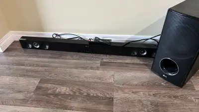 Lg sound bar, View more