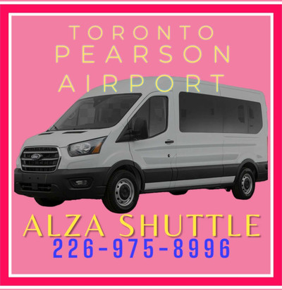TORONTO PEARSON AIRPORT (YYZ)  ~ DAILY TRIPS ~ 226-975-8996