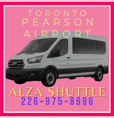 TORONTO PEARSON AIRPORT (YYZ)  ~ DAILY TRIPS ~ 226-975-8996, View more