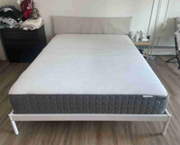 clean mattress plus bed