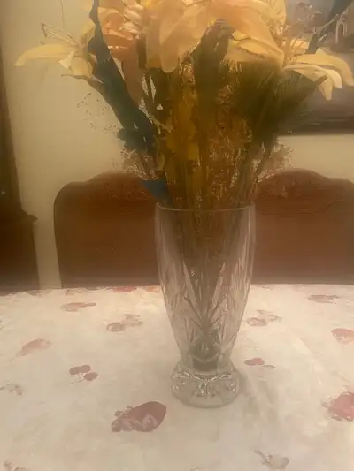 Large Crystal Vase, View more