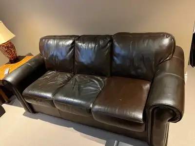 Leather Couch, View more