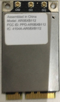 Apple/Atheros AR5BXB112 Full MINI PCI-E Card