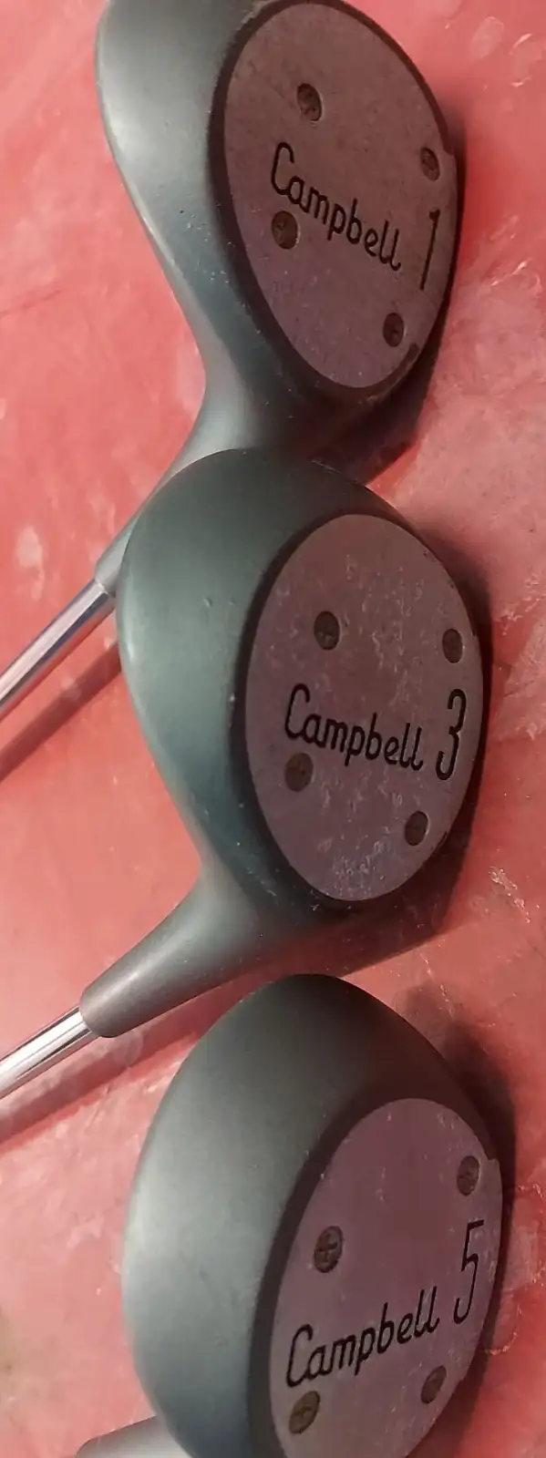 SET OF 11 CAMPBELL GOLF CLUBS (+ DUNLOP SAND WEDGE) in Golf in London - Image 3