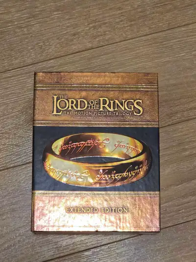 The Lord of the Rings Extended Edition Trilogy blu-ray, View more