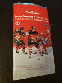 Tim Hortons 2021-2022 TEAM CANADA Hockey Cards