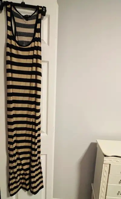 Striped Maxi Dress, View more