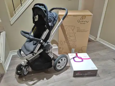 Quinny Buzz 3 Stroller with free car seat adapter, View more