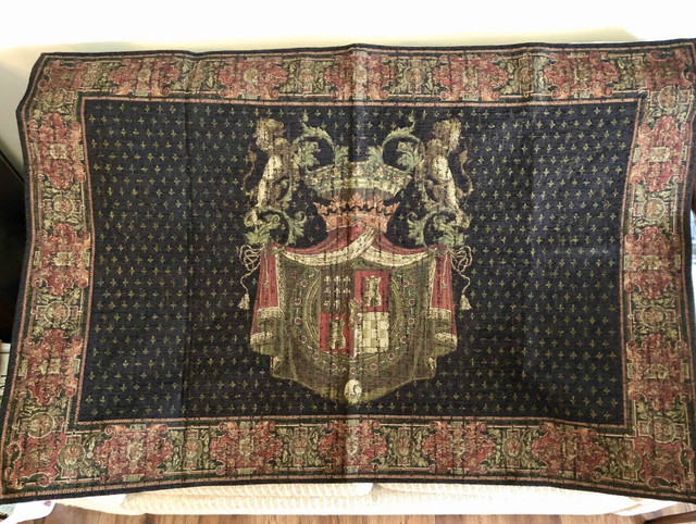 Tapestry wall hanging 54 x 36 inches new heraldry medieval in Home Décor & Accents in Ottawa