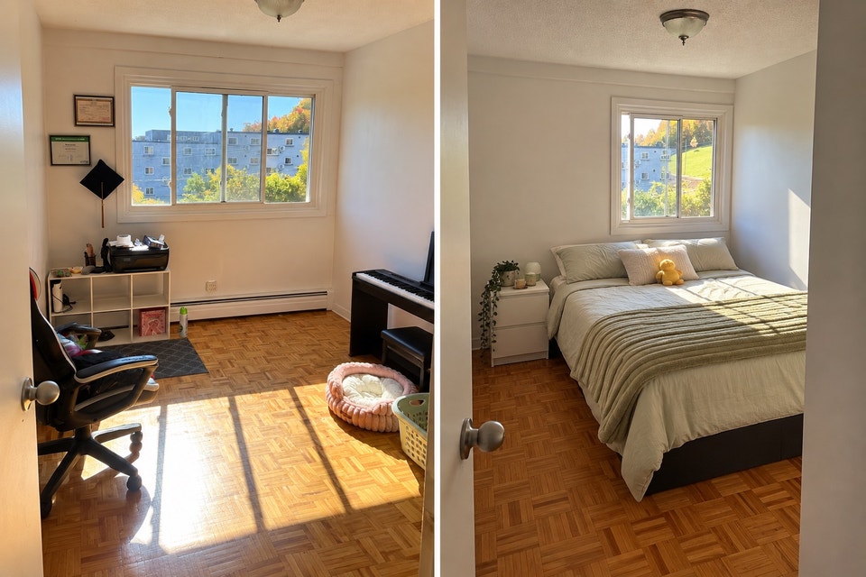 CESSION DE BAIL – 5½ / 3 CHAMBRES – 1 300 $/MOIS – 1er 3