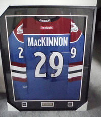 NATHAN MACKINNON authentic autographed jerseys, pucks, pictures