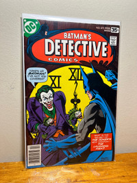 Detective Comics #475 6.5 FN+ DC 1978 Batman Laughing Fish