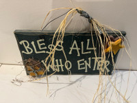 "Bless All Who Enter" Craft