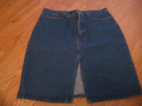 Jean Skirt - Knew Length, Size 16 – NEW