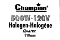 500 Watt Halogen Light Bulb