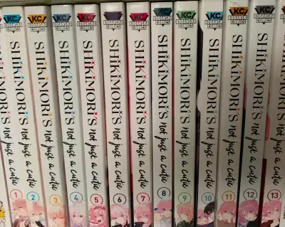 Manga Anime comics Shikimori’s Just Not a Cutie volumes 1-13, View more