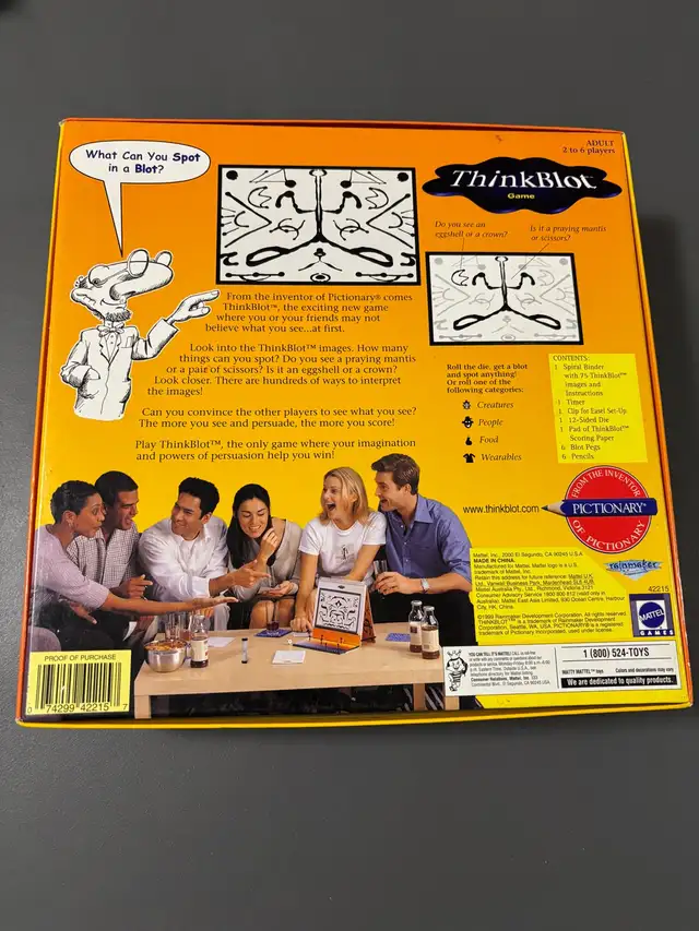 Thinkblot Board Game64840218986369121