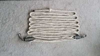 RWO Purchase System with 2 fiddle blocks and 28' of 3/8" triple rope