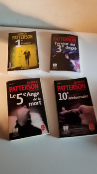 4 livres de James PATTERSON série premiers Women Murder Club