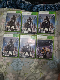 Destiny games for xbox 360. 10 each. (Massive lot available)