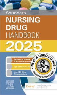 Saunders Nursing Drug Handbook 2025 Robert Kizior 9780443120480