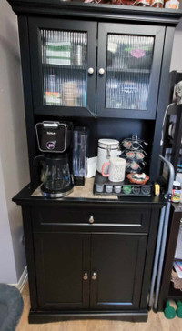 coffee station and liquor bar cabinets for sale