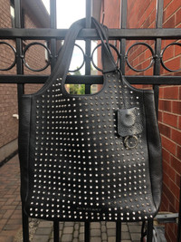 Burberry Leather Handbag Tote