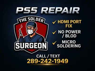 Wanted: Broken PS5 - PS5 Repair Halton Hills, View more