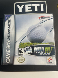 Sealed Gameboy Advance Game: Final Round Golf 2002