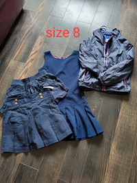 Girls uniform clothing sizes 8-16