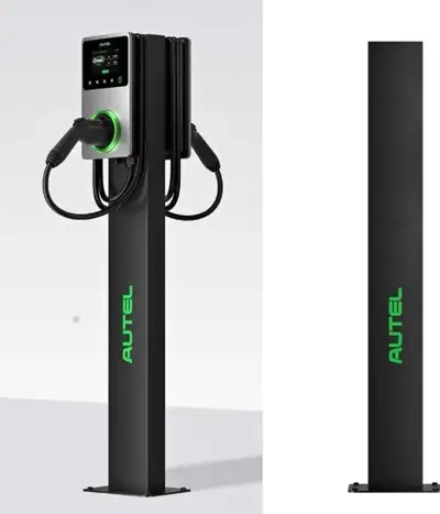 Autel Maxicharger AC Wallbox Pedestal. Includes fixing lug and screws. This pedestal is 1250mm (4.1f...