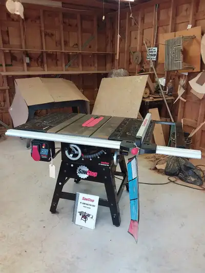 SAW STOP Table saw great condition, View more